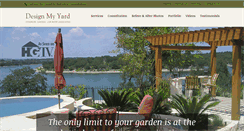 Desktop Screenshot of designmyyard.com